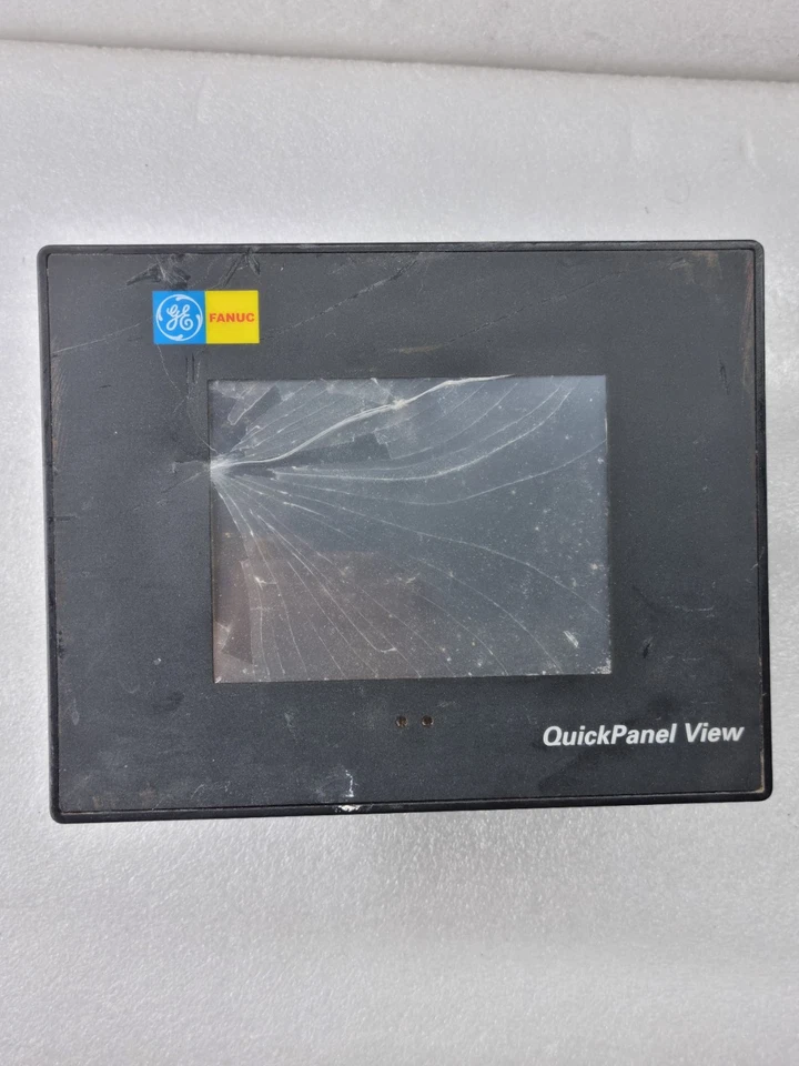 GE FANUC IC754VGL06CTD-GJ QUICKPANEL VIEW MODEL-ES0622 24VDC TESTED AS PHOTO